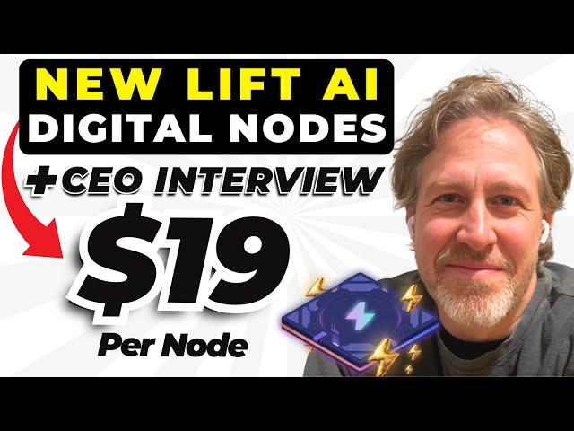 Run these AI Nodes from $19, make a passive income! | LIFT AI