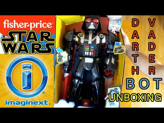 Fisher-Price Imaginext Star Wars Darth Vader Bot unboxing/review