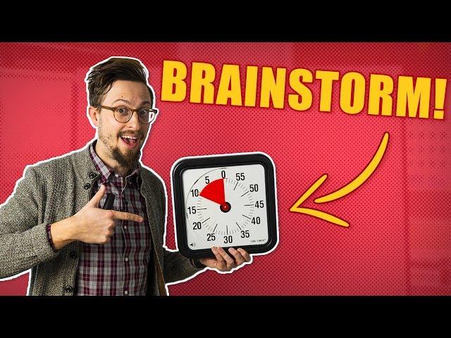 The Ultimate Brainstorming Exercise! (10 Minutes Long)