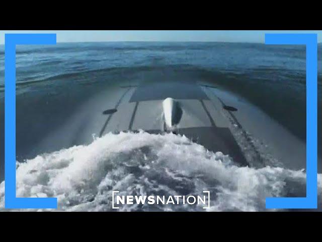 Giant underwater US drone seen from space | NewsNation Now