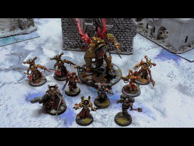 Warhammer 40k Battlereport 611 - New Blood Angels vs. World Eaters (DE)