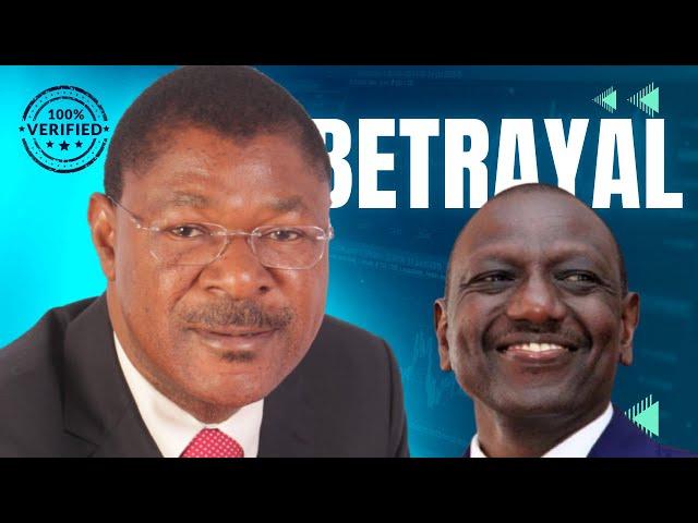 BOMBSHELL! RUTHLESS Ruto DESTROYS Wetangula for Rejecting UDA Ford K Merger – SHOCKING Move Exposed