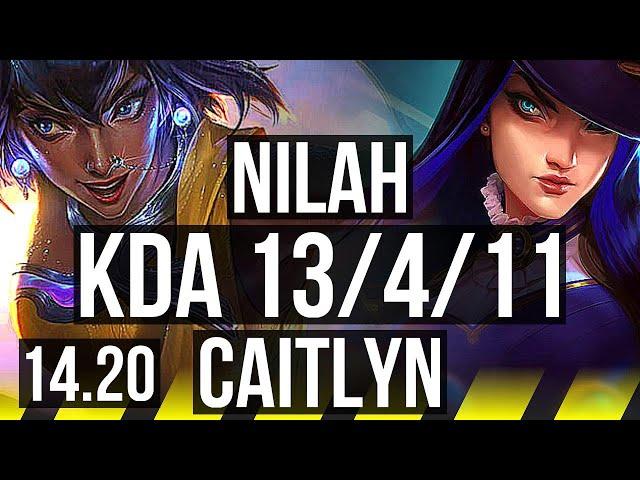 NILAH & Senna vs CAITLYN & Leona (ADC) | 13/4/11 | NA Master | 14.20