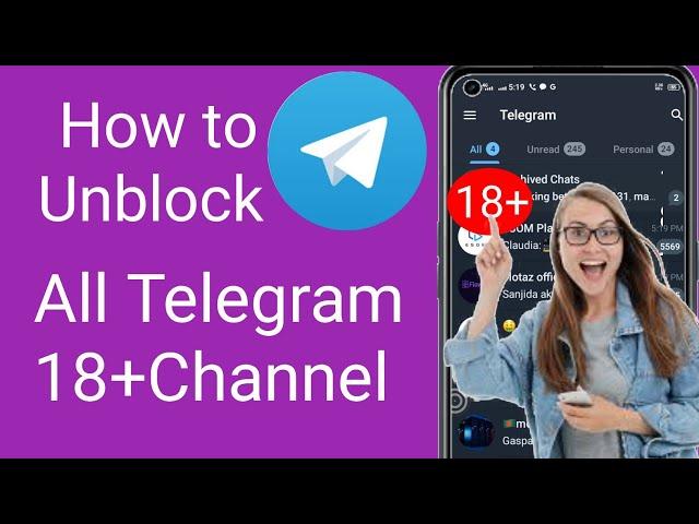 How to fix this channel can't be displayed on telegram new prosses (2023)