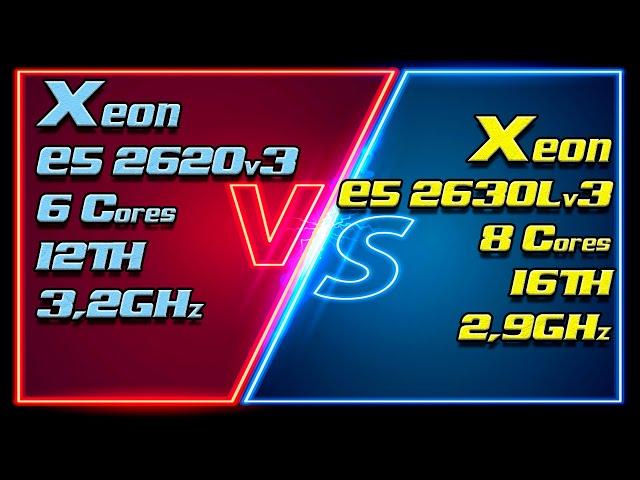 Xeon E5 2620v3 (3200MHz) vs Xeon E5 2630Lv3 (2900MHz). Unlock Turbo Boost & Undervolting (-100mV)