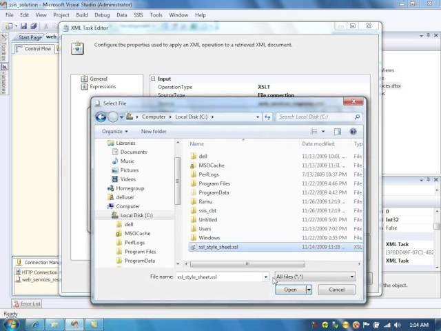 Web Services Task in SSIS 2008