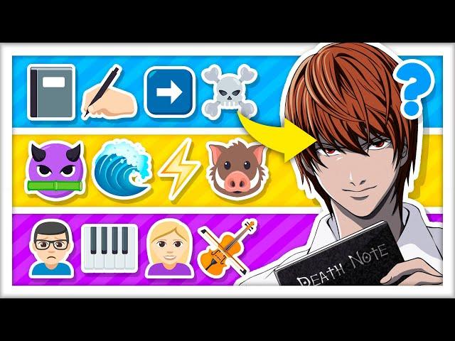 ANIME EMOJI QUIZ ️ Guess the anime | ANIME QUIZ 