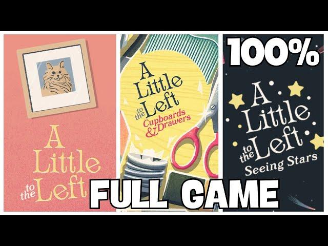 A Little to the Left 100% Full Gameplay Walkthrough + All DLC/All Achievements (No Commentary)