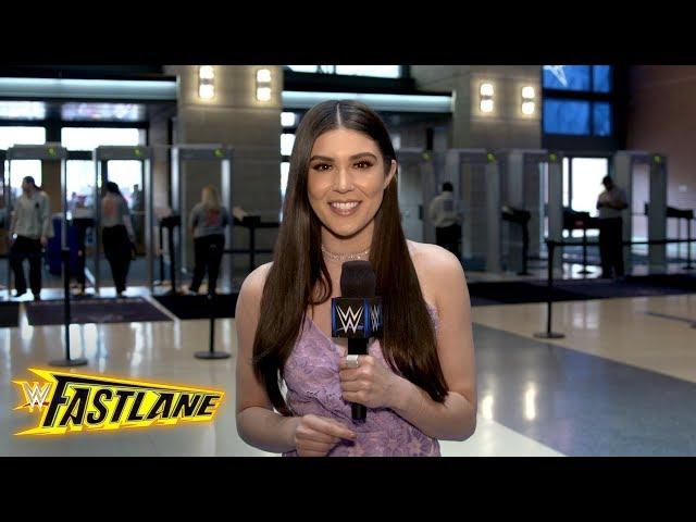 Cathy Kelley reports live from WWE Fastlane: Exclusive, March 11, 2018