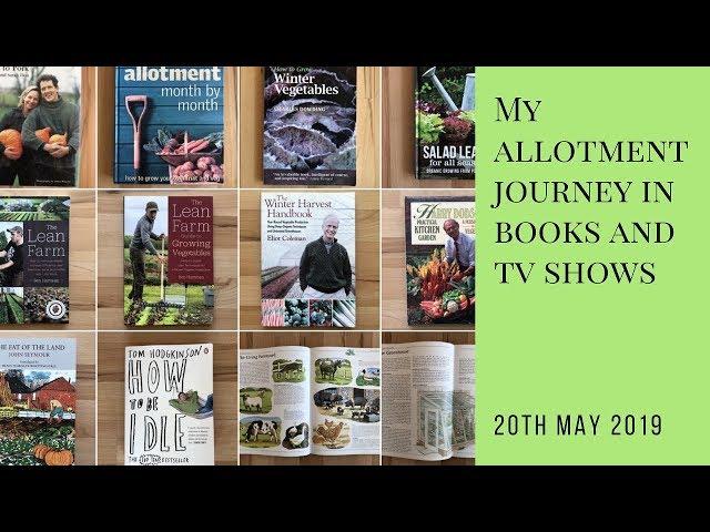 My allotment journey in books and TV shows