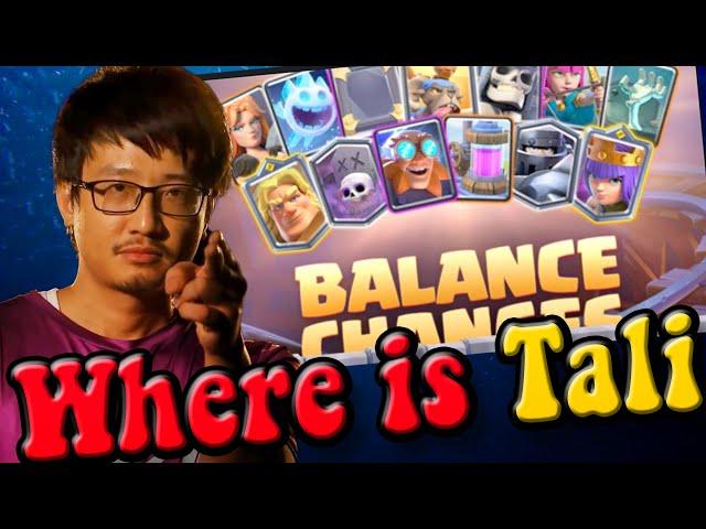 Clash Royale New balance april 2022 & Where is Tali ?