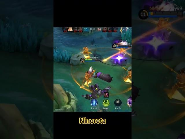 "Hanabi runs... but Luo Yi's ult says NOPE!" #mobilelegends #mlbb