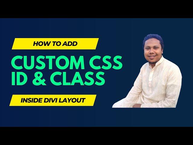 How to add custom CSS ID & Class in Divi layout elements || ElegantThemes Divi Theme tips