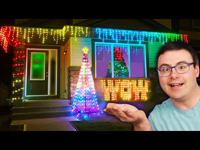 Unveiling The NEW Incredible Govee Christmas Decorations! (You Won't Believe What We Made)