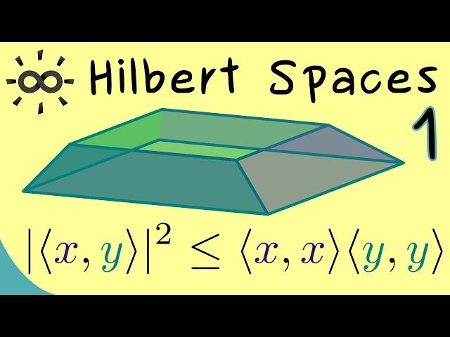 Hilbert Spaces 1 | Introductions and Cauchy-Schwarz Inequality