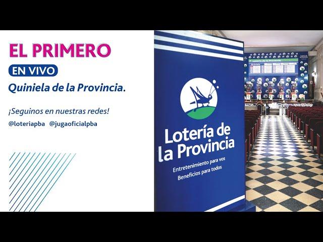 [El Primero] Sorteo de la Quiniela  - 14 de octubre de 2024