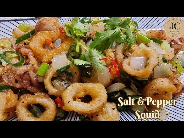 Very easy Chinese Style Salt & Pepper Squids/Calamaris