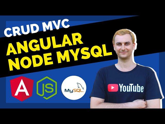 Angular Node MySQL CRUD Application for Beginners