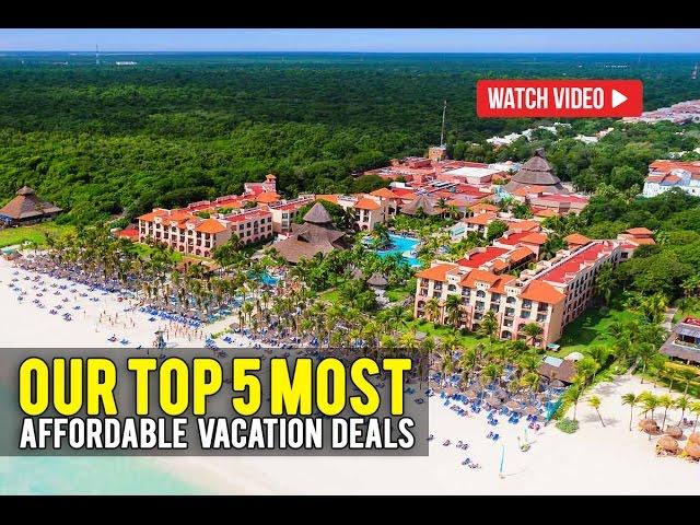 Top 5 Cancun Vacation Deals Of The Week