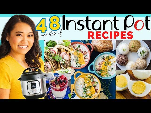 48 minutes of the BEST things to make in an Instant Pot! My Reader Favorites