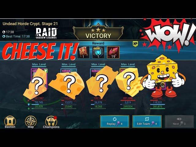 How to CHEESE Undead 21!!!  Raid: Shadow Legends