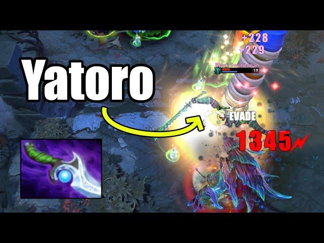 Yatoro INSANE Phantom Assassin game with Diffusal Blade