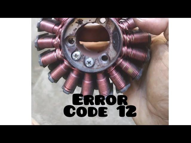 error code 12 solution aerox 155