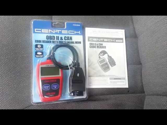 Cen-Tech OBD II Code Reader review/showcase