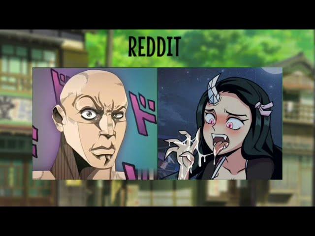 Anime vs Reddit ( x10 ) | Kimetsu no Yaiba | Nezuko Kamado