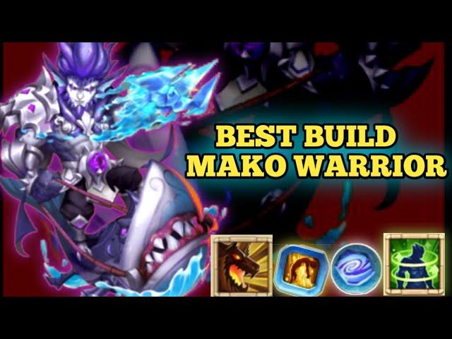 Castle Clash Mako Warrior Best Build | CASTLE CLASH