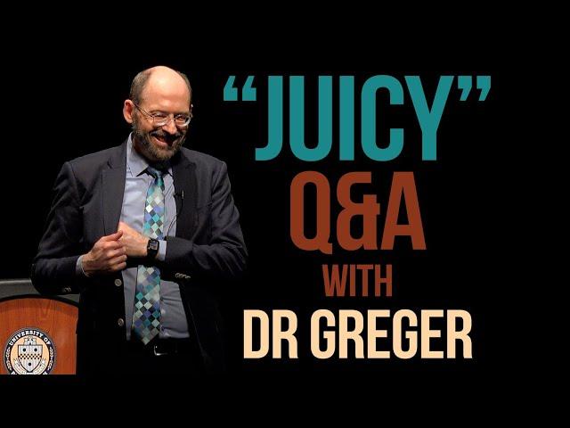 Q&A with Dr Greger at Vegan Summerfest 2024