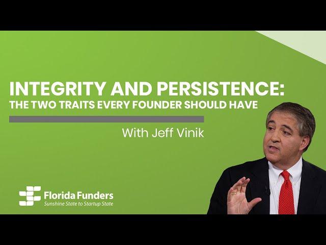 Jeff Vinik: Integrity and Persistence