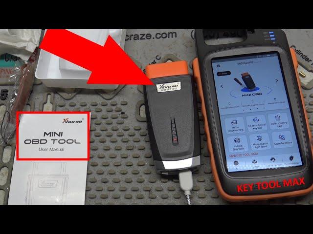 (406) Unboxing of Xhorse Mini VVDI OBD Tool & Pair with Key Tool Max