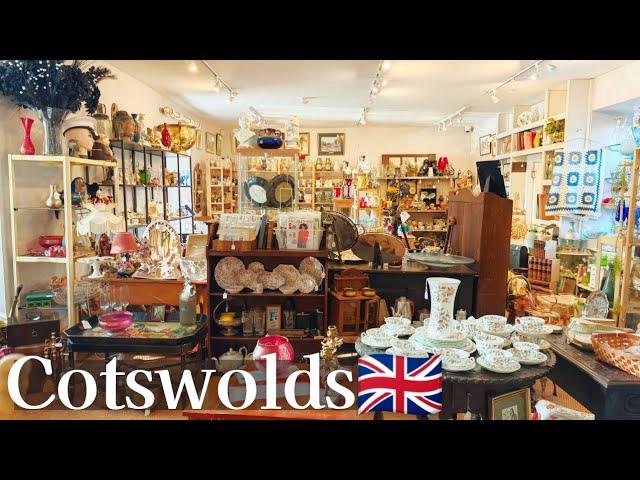 Antique Shops  &  Flea Market in the Cotswolds  England | Beautiful Autumn trip | Shopping Hau