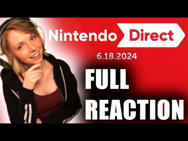 FULL NINTENDO DIRECT REACTION | 6.18.2024 | MissClick Gaming