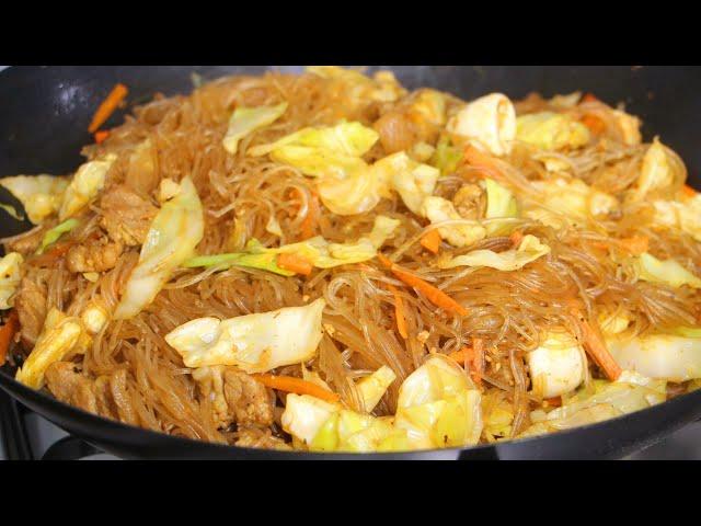 The Best Sotanghon Guisado Recipe | Vermicelli Noodle Stir fry