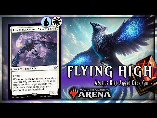 EASILY the STRONGEST New Bloomburrow Deck | Azorius Birds  MTG Arena Deck Guide