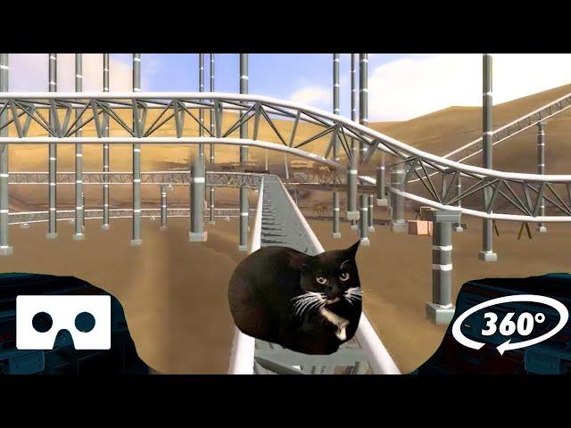 MAXWELL THE CAT 360° VR ROLLER COASTER - Virtual Reality Experience