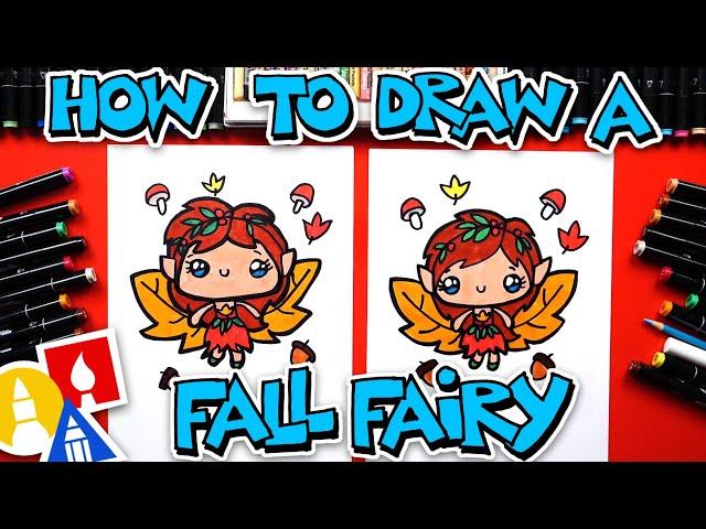 How To Draw A Cute Fall Fairy