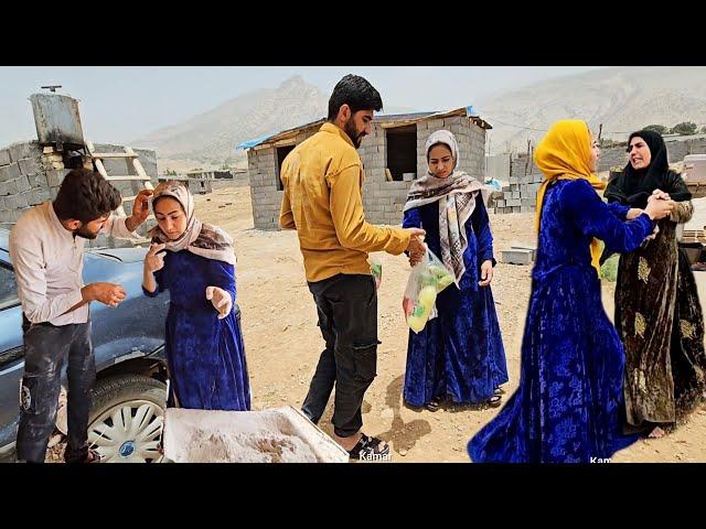 Extraordinary efforts for the dream house: unexpected events in Ali and Akram's life