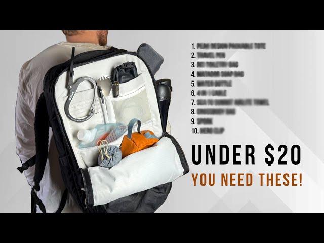 10 Must-Have Travel Essentials (Under $20)