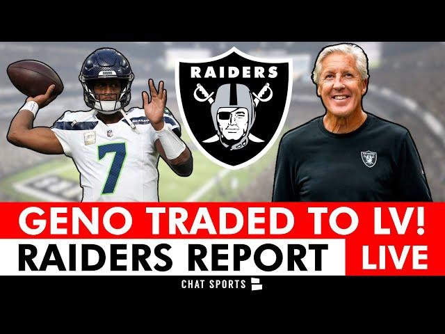 BREAKING NEWS: Las Vegas Raiders Trade For Seattle Seahawks QB Geno Smith