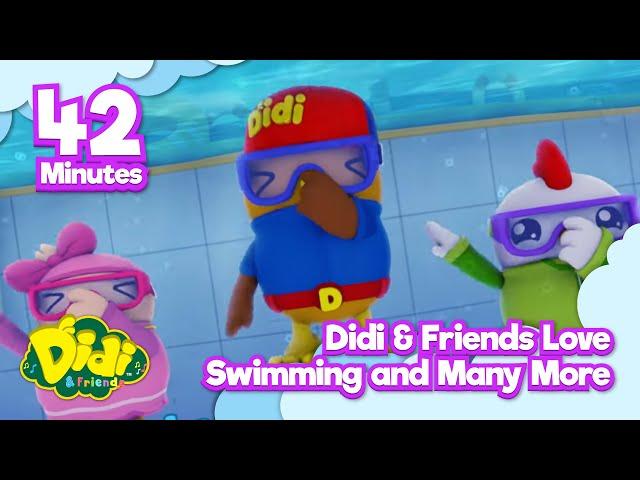 Didi & Friends Love Swimming | Popular Nursery Rhymes Compilation | Didi & Friends English