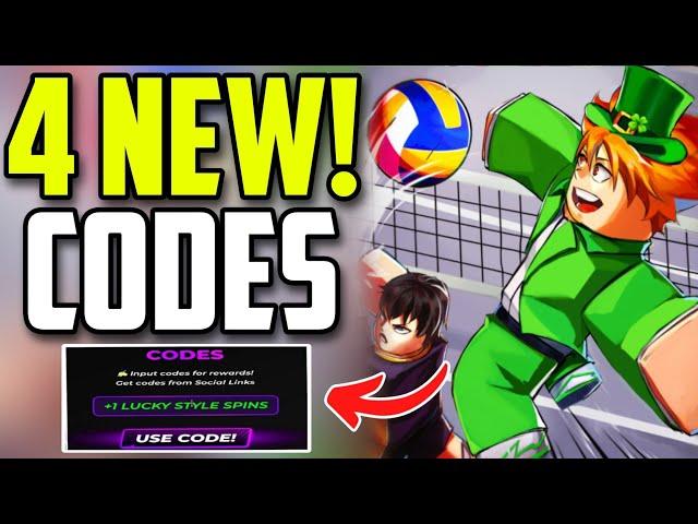 ️MARCH CODES️VOLLEYBALL LEGENDS ROBLOX CODES 2025 - HAIKYUU LEGENDS CODES