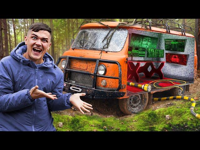 We FOUND Abandoned HACKER's VEHICLE with a lot of Strange Stuff Inside!