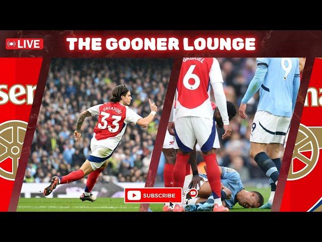 ARSENAL DRAW AT THE ETIHAD!!!! Rodri Injury? Merino Back Soon? | The Gooner Lounge EP29