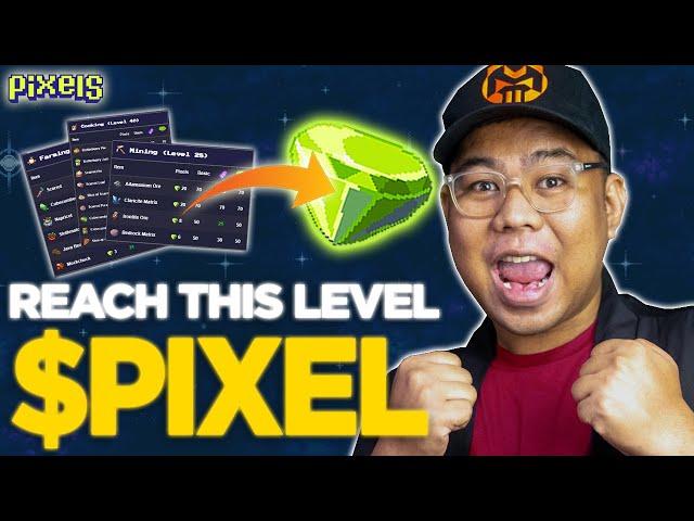 REACH THIS LEVEL TO GET MORE $PIXEL [ENG] ft. VOXELS