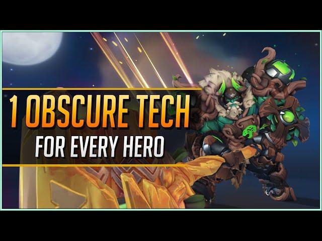 1 OBSCURE TECH for EVERY HERO