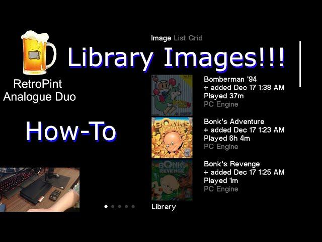 How to add Library Images to Analogue Duo - Box Art - Title Screens