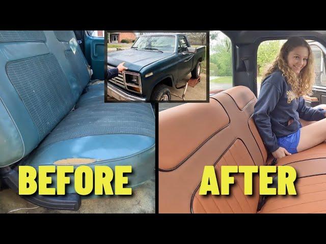 Reviving the Past: 1982 Ford F150 Interior Renovation Transformation!